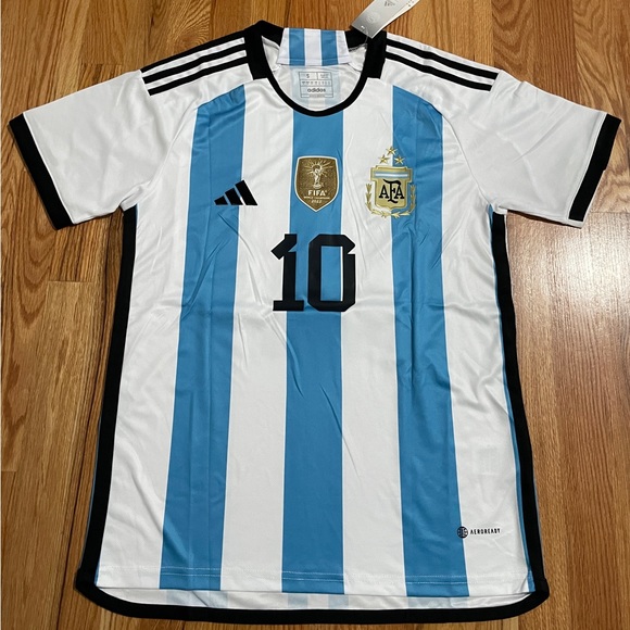 Adidas Argentina Messi home jersey 2022/23 - Picture 2 of 10